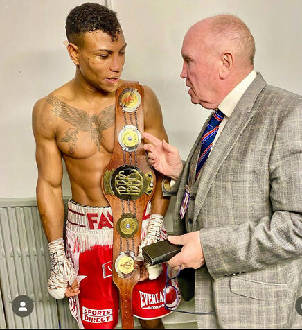 British Boxing Board of Control Registered